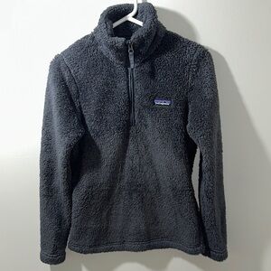 Patagonia Worn Wear Charcoal Fleece Pullover Size XS